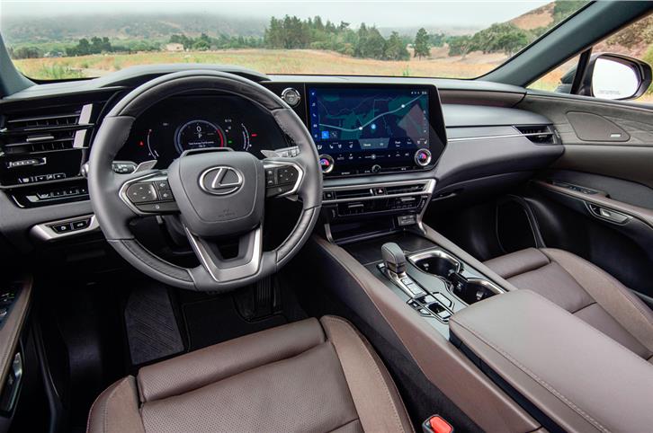 Lexus RX interior 